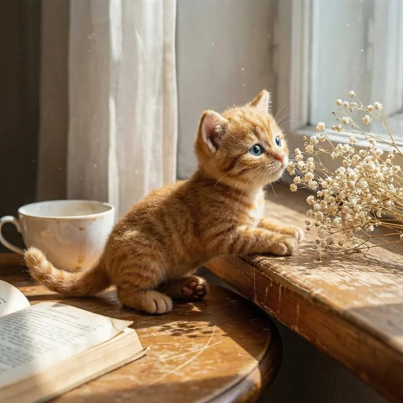 Interactive Robot Kitten